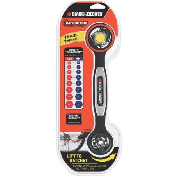 Black & Decker Ratcheting Ready Wrench