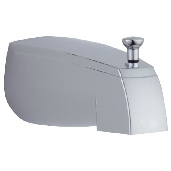 Delta RP5834 Tub Spout, 5-1/2 in L, 1/2 in Connection, Sweat, Metal, Chrome Plated