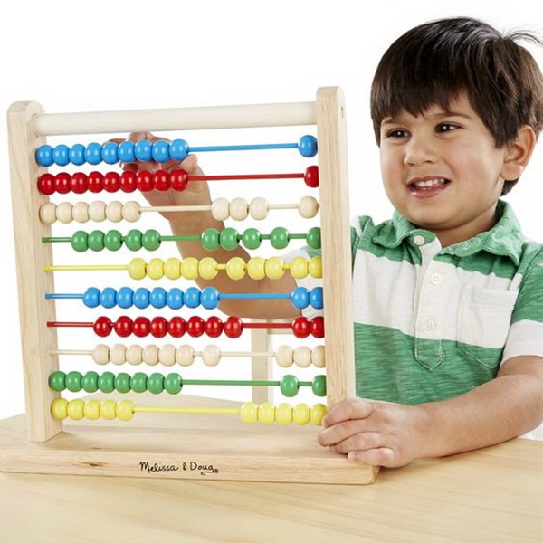 Melissa & Doug 493 Abacus Classic Toy, 3 to 5 years, Wood