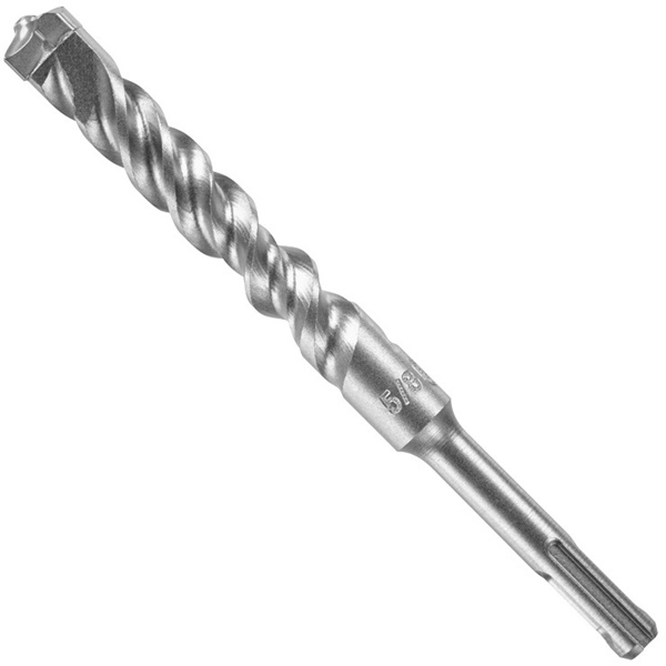 HCFC2101 Rotary Hammer Drill Bit, 5/8 in Dia, 6 in OAL, 25/64 in Dia Shank, SDS Plus Shank