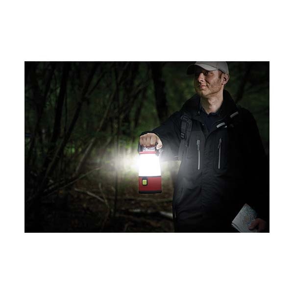 Energizer Weatheready WRESAL35 Lantern, LED Lamp, Plastic, Black/Red - 3