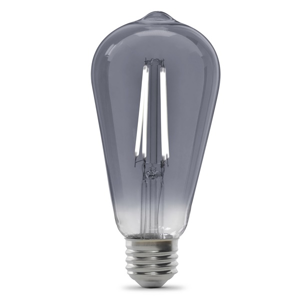 Feit Electric ST19/SMK/VG/LED LED Bulb, Decorative, ST19 Lamp, 25 W Equivalent, E26 Lamp Base, Dimmable, Clear
