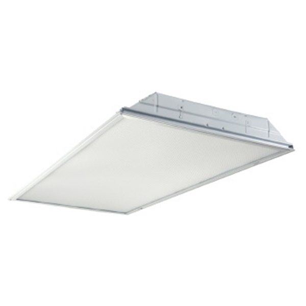 24GRLED5040RT-120 Recessed Troffer, LED Lamp, Steel Fixture