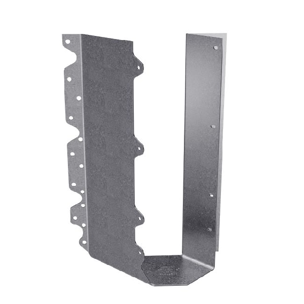 HSUR Series HSUR414 Joist Hanger, 4 x 14 in, Steel, Galvanized
