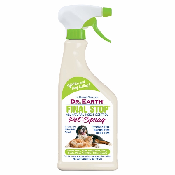Dr. Earth 8000 Pest Control, Liquid, Spray Application, Indoor/Outdoor, 24 oz