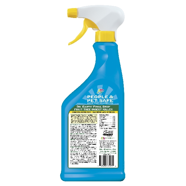 Dr. Earth 8006 Fruit Tree Insect Killer, Liquid, Spray Application, 24 oz
