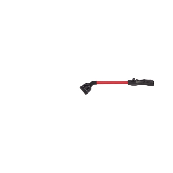 Dramm 13611 Rain Wand, 16 in L Wand, Red, Ball Valve Control, 9-Spray Pattern, Aluminum Alloy, Brass, Foam, Plastic