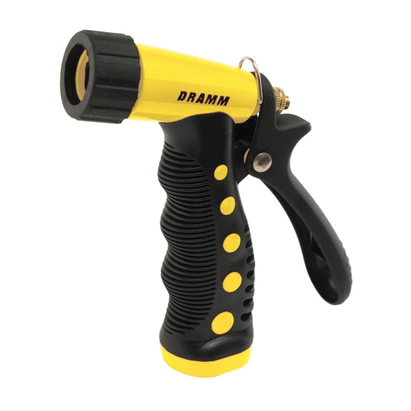 DRAMM Touch‘N Flow 12723 Pistol Nozzle, Metal, Yellow