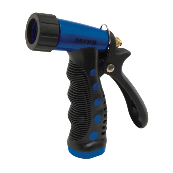 DRAMM Touch‘N Flow 12725 Pistol Nozzle, Metal, Blue