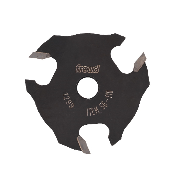 56-110 Slotting Cutter, 3/16 in Dia Cutter, 1/2 in Dia Shank, 2-Cutter, Carbide