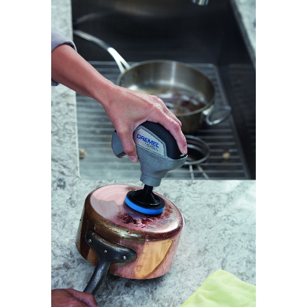 Dremel Versa PC363-3 Non-Scratch Pad, Microfiber Sponge, Blue, For: DREMEL Versa Power Cleaner