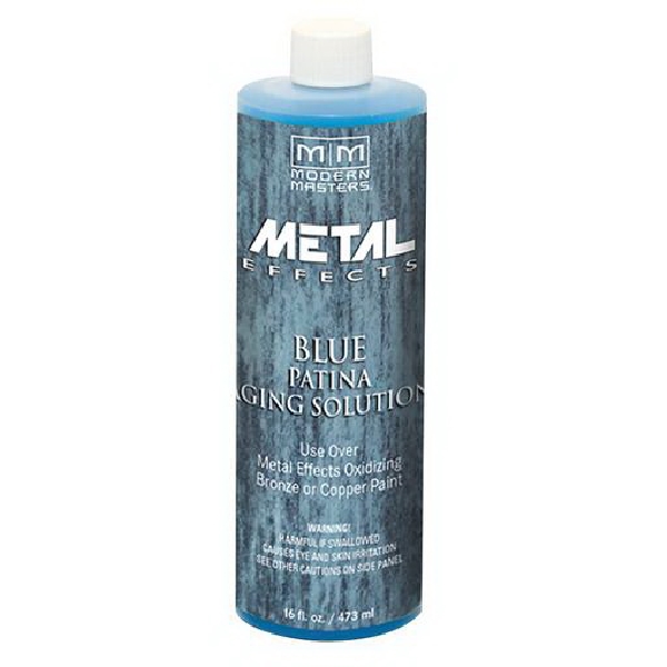 Modern Masters PA90216 Activator Aging Solution, Liquid, Blue Patina, 16 oz