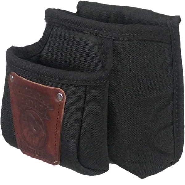 Occidental Leather 9502 Clip-On Pouch, Leather/Nylon, 5 in W, 7 in D - 2