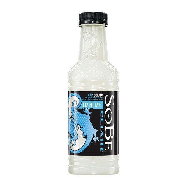 Sobe 20OZSOBEPINAC Liz Blizz Drink, Pina Colada, 20 oz, Bottle