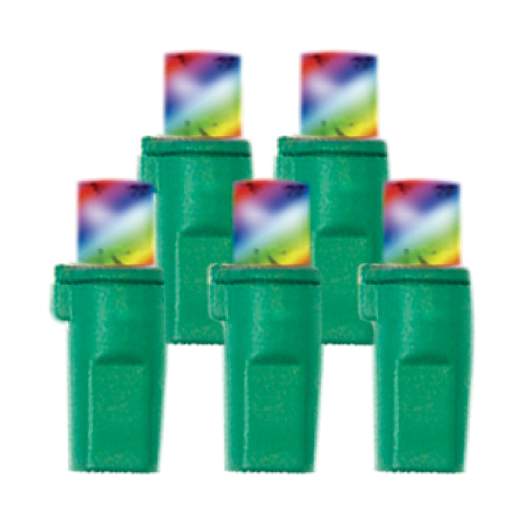 2355-77/U17E114A Color Changing Light Set, 5.4 W, 50-Lamp, LED, Multi-Color, 25,000 hr Average Life