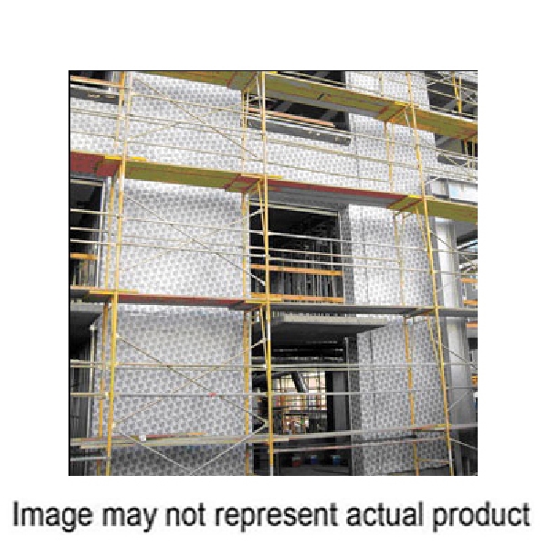 Protecto Wrap PW100/40XL12 Air/Vapor Barrier, 75 ft L, 12 in W, Rubberized Asphalt, Gray/White, Self-Adhesive