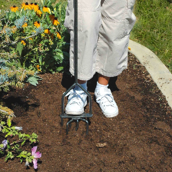 Yard Butler TNT-4 Twist Tiller, Steel, Powder-Coated, Cushioned Handle - 2