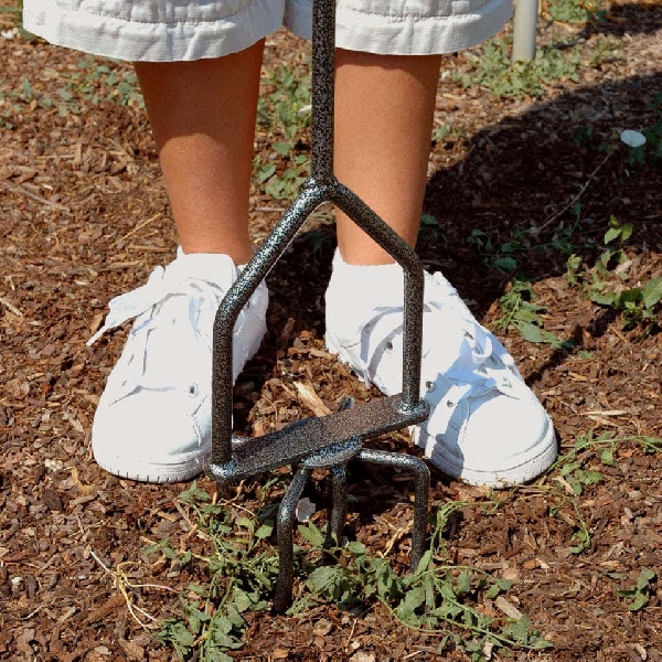 Yard Butler TNT-4 Twist Tiller, Steel, Powder-Coated, Cushioned Handle - 3