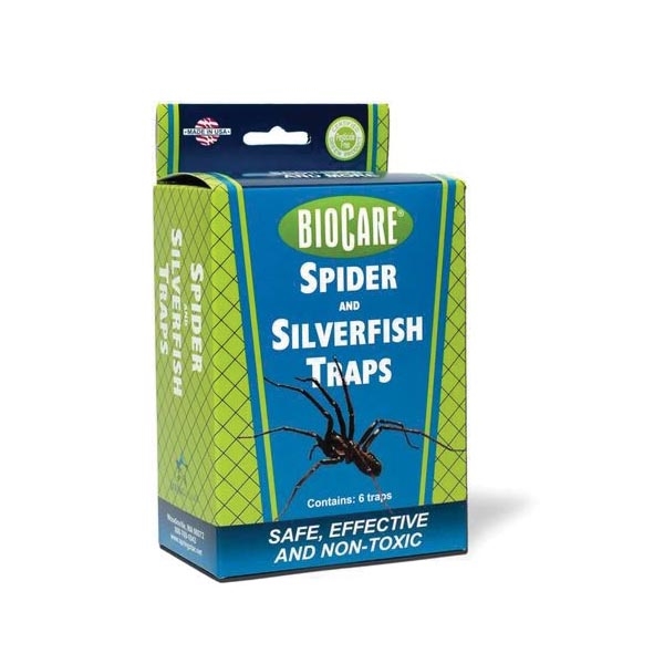 BioCare S206 Spider and Silverfish Trap, Solid,  6 Pack - 3