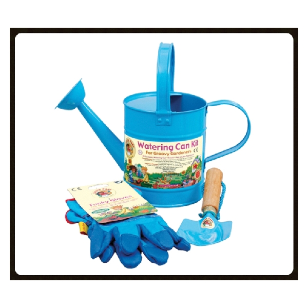 Little Pals 7-LP114 Watering Can Kit, Blue, 4-Piece - 1