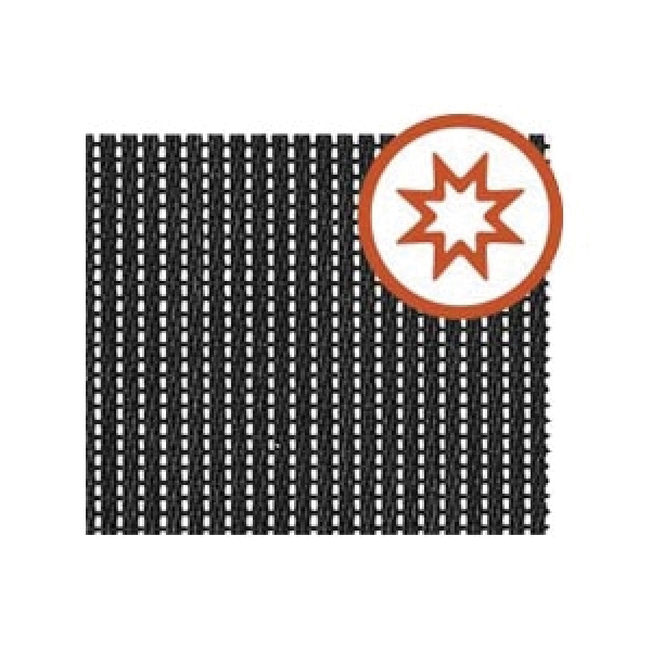Adfors Sun Guard 36104 Solar Screen, 7 ft L, 48 in W, Fiberglass, Charcoal - 2