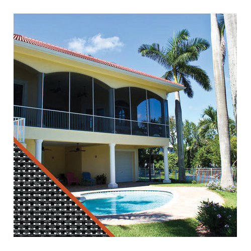 Adfors Sun Guard 36104 Solar Screen, 7 ft L, 48 in W, Fiberglass, Charcoal - 5