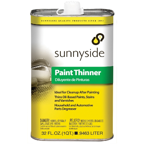 30432 Paint Thinner, Liquid, Petroleum, Solvent, Clear, 1 qt, Can