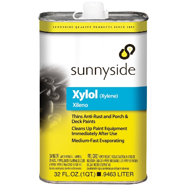 82232 Xylene, Liquid, Pungent Aromatic Hydrocarbon, Sweet, Clear, 1 qt, Can