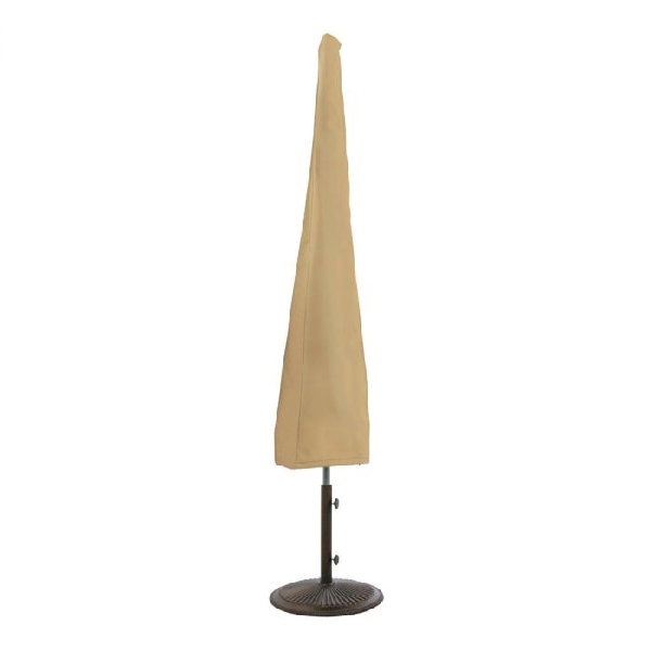 Classic Accessories Terrazzo 58902 Patio Umbrella Cover, Polyester, Sand - 1