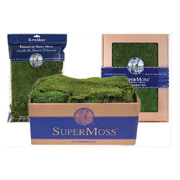 SuperMoss Preserved Sheet Moss (8 oz) - Grow Organic