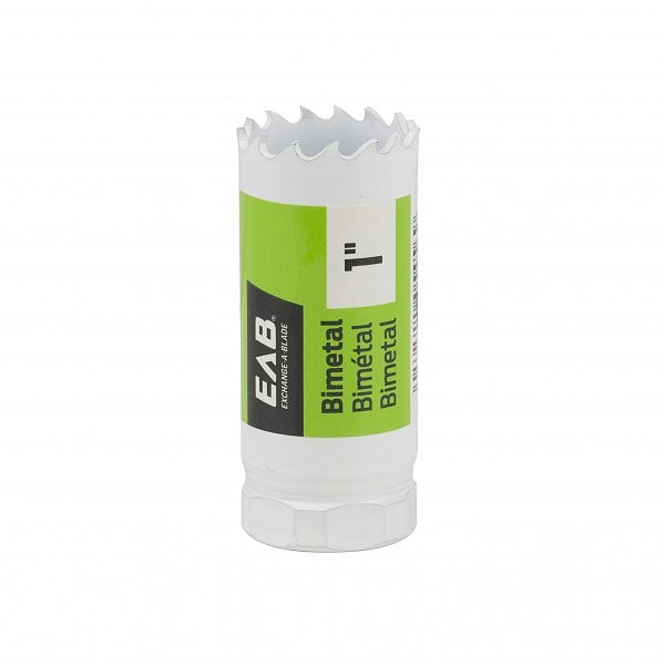 Exchange-A-Blade Industrial 1054562 Hole Saw, 1 in Dia, 1-5/8 in D Cutting, 4/6 TPI, Bi-Metal Cutting Edge - 2
