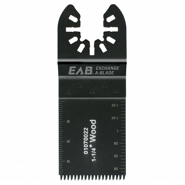 Exchange-A-Blade Professional 1070022 Oscillating Tool Blade, 1-1/4 in, 1-1/2 in D Cutting, HCS - 2