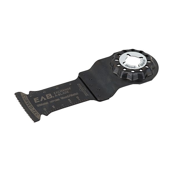 OMT Blade, Exchange-A-Blade, Wood and Metal, Starlock, 1-1/4 in Curved Bi-Metal Flush Cut - 2