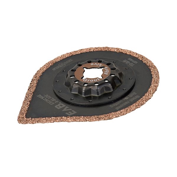 OMT Blade, Exchange-A-Blade, Grout and Masonry, Starlock, Carbide Grit Tear-Drop - 2