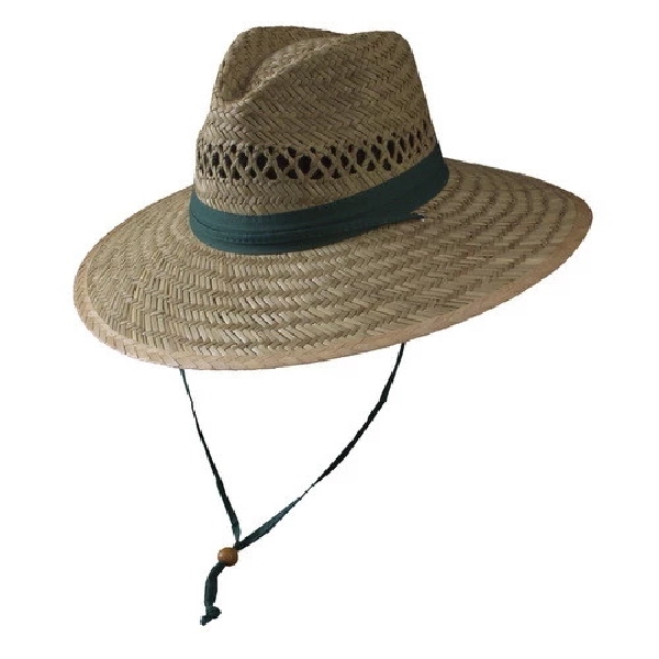 19005 Rush Safari Hat, Men's, 7-1/4 to 7-3/8 in, Rush Straw, Natural
