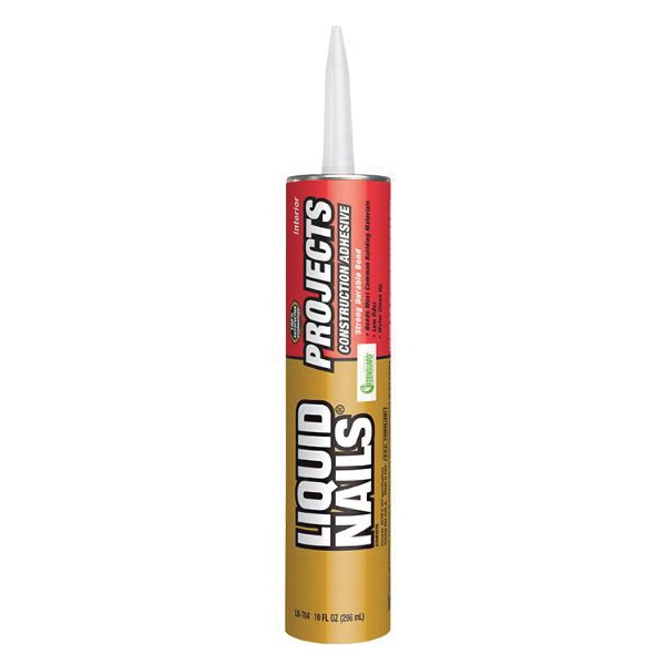 Liquid Nails LN704 24/CTN Construction Adhesive, Liquid, Off-White, 10 oz Cartridge