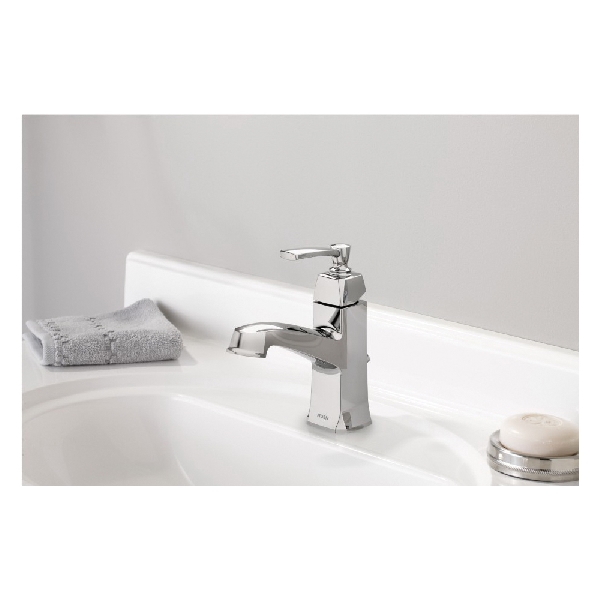 Conway Bath Faucet, Moen, 1-Handle, Chrome - 2