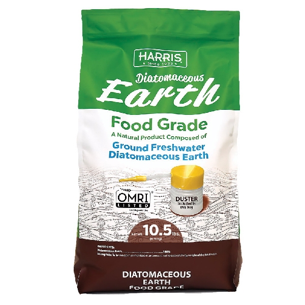 Harris EDE-FG10P Diatomaceous Earth, Powder, 10.5 lb, Bag