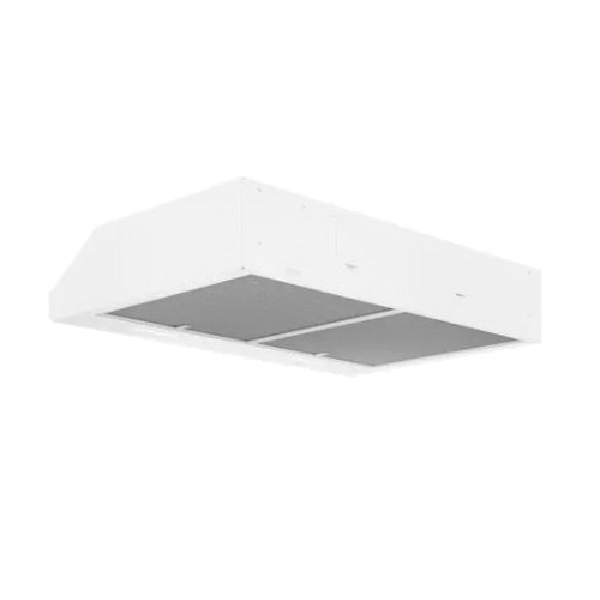 Glacier Range Hood, Broan, 110 to 250 cfm, 29-7/8 in W, White - 2