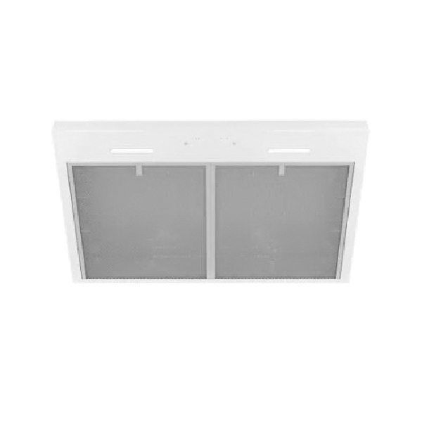 Glacier Range Hood, Broan, 110 to 250 cfm, 29-7/8 in W, White - 3