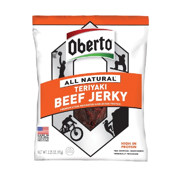 Oberto 1463 Teriyaki Beef Jerky, 3.25 oz