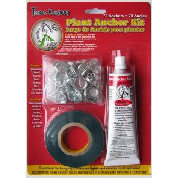 Tumax Company Inc 10001-5 Plant Anchor Kit, Brown