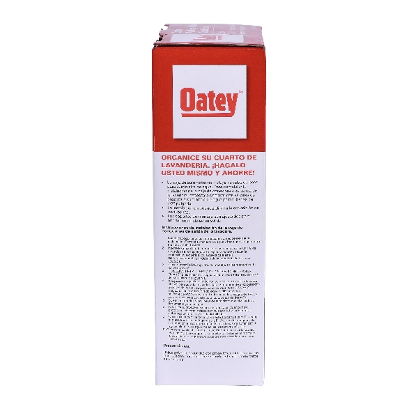Oatey 38120 Washing Machine Outlet Box with Faceplate, 2-Outlet, 3-1/2 in Connection, Polystyrene, White