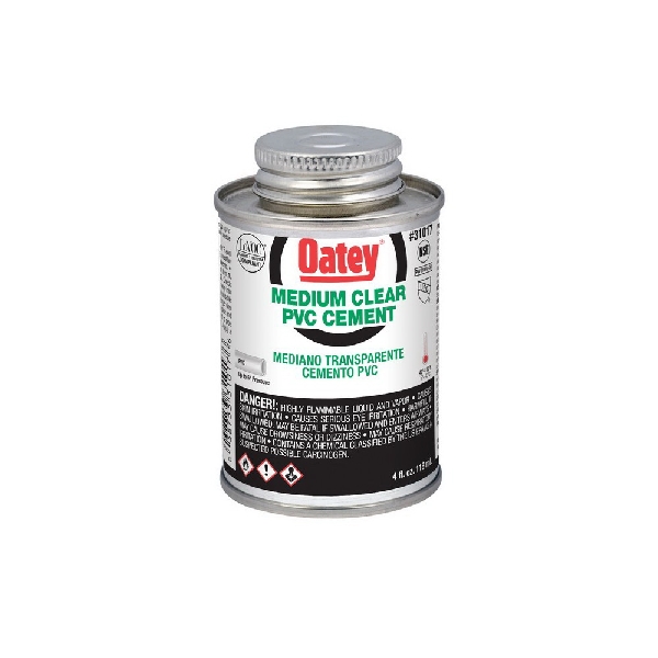 31017 Cement, 4 oz, Liquid, Clear