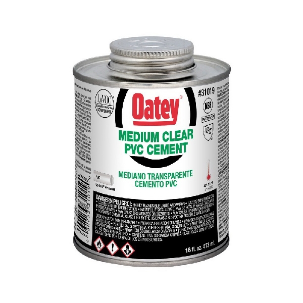 31019 Cement, 16 oz, Liquid, Clear