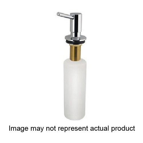 Monogram Brass MB121CP Soap Dispenser, Brass/Plastic, Chrome Plated