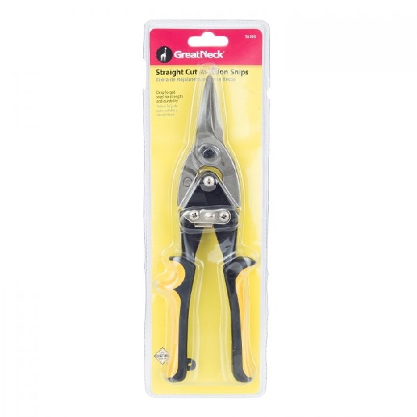 Aviation Snips, Greatneck, Straight Cut - 5
