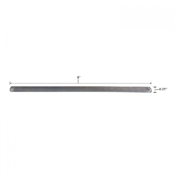 Hacksaw Blade, Greatneck, 6 in L - 3
