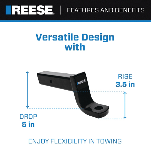 Reese Towpower 7028200 Ball Mount, Steel