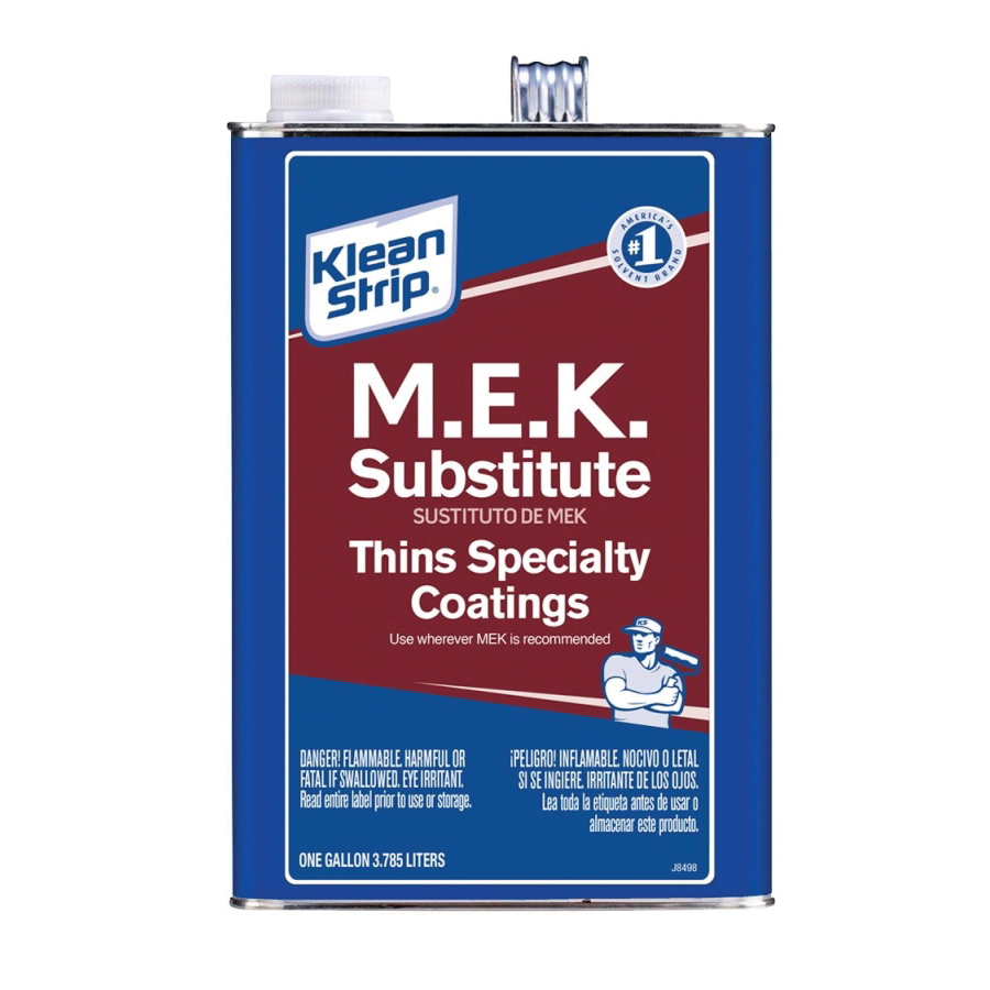 Klean Strip GME71SUB Methyl Ethyl Ketone Thinner, Liquid, Clear, 1 gal